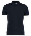 K408 KK408 Kustom Kit Klassic Heavy Slim Fit Piqué Polo Shirt Navy colour image